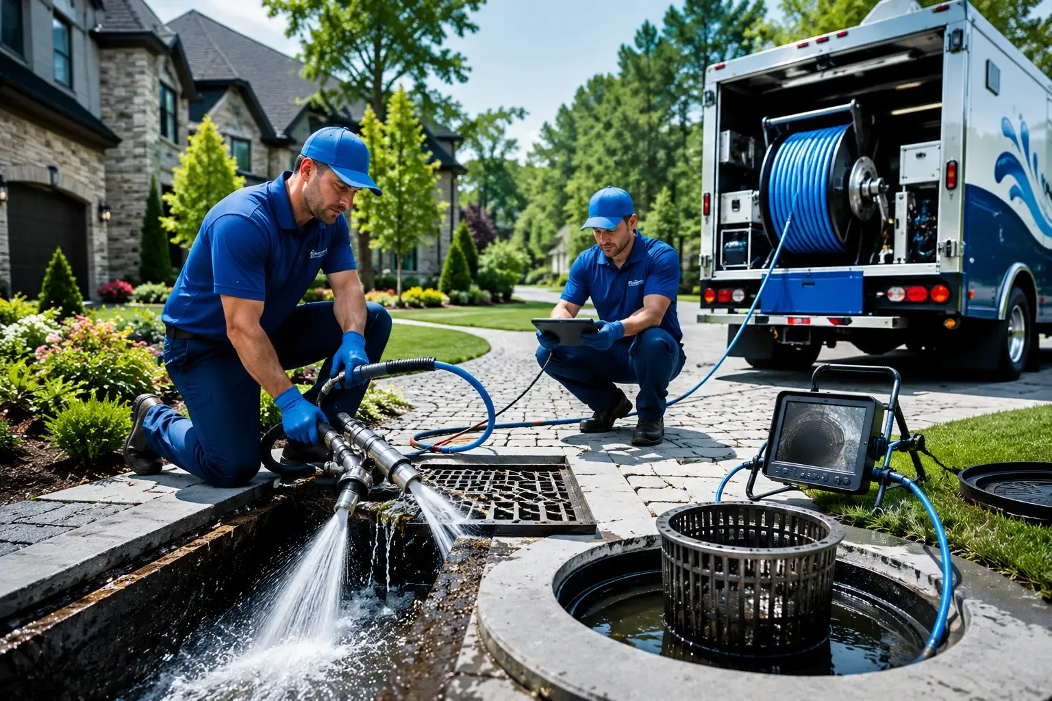 Local outdoor drain cleaning professionals in Somerset Center, MI