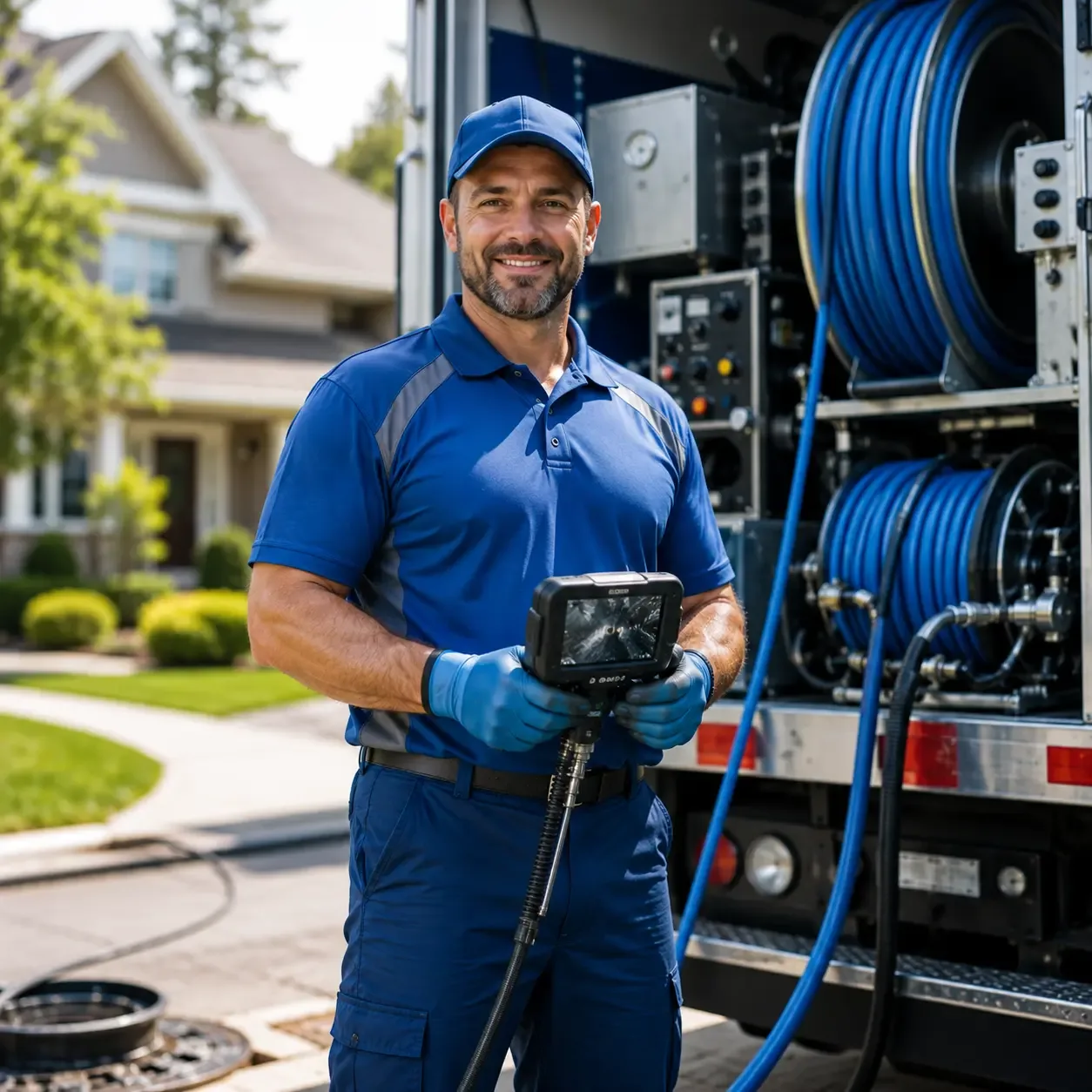 Local outdoor drain cleaning specialists in Somerset Center, MI